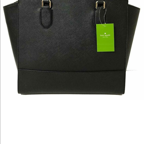 Kate Spade Hadlee Laurel Way Black Satchel/ Wallet - Picture 6 of 6